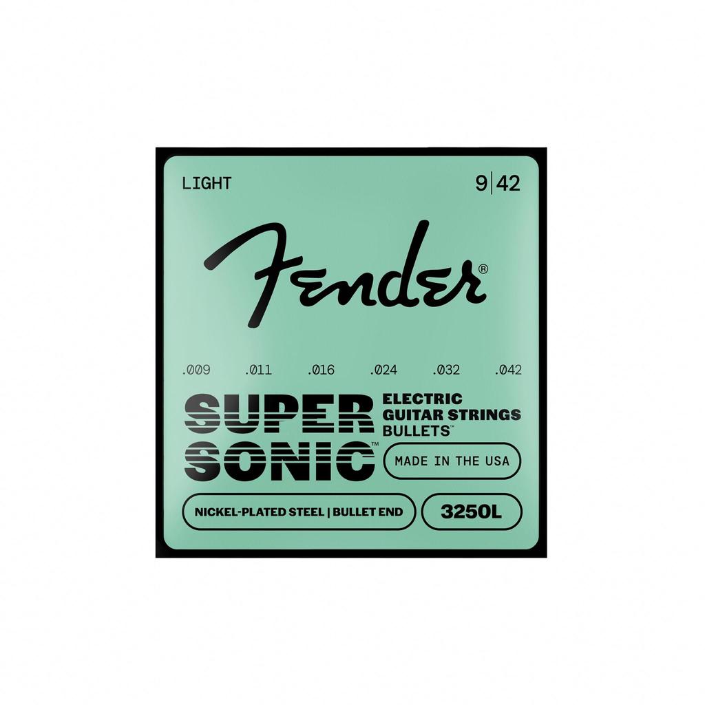 Electric Guitar Strings Fender SuperSonic Bullets 3250L, Nickel-Plated Steel (.009-.042)