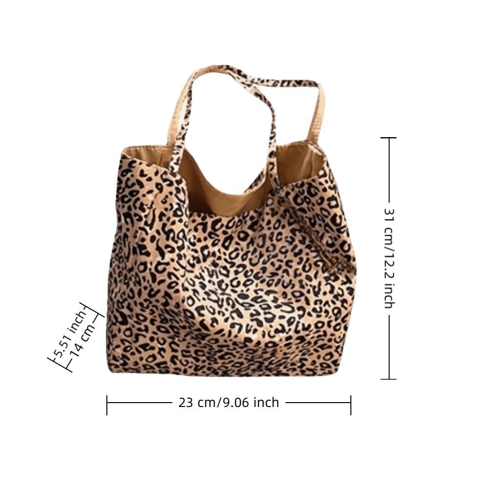 Large Capacity Double Sided Reversible Tote Bag Lightweight Nylon Handbag  Casual