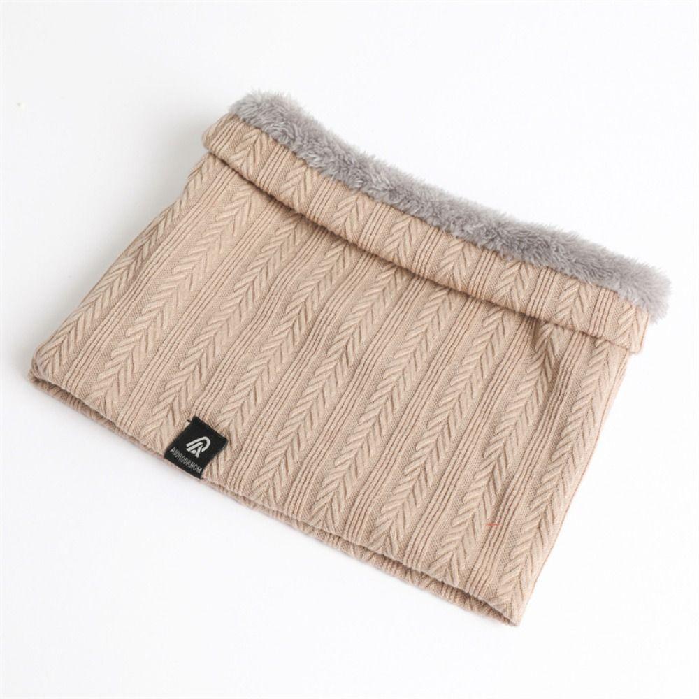 Circle Wrap Winter Ring Scarf Plush Warm Thick Muffler Multifunctional Full Face Mask