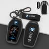 Car Key Case LED Display Fob Cover Smart Remote Shell For BMW X3 X5 X6 F30 F34 F10 F20 G20 G30 G01 G02 G05 F15 F16 1 3 5 7 Serie