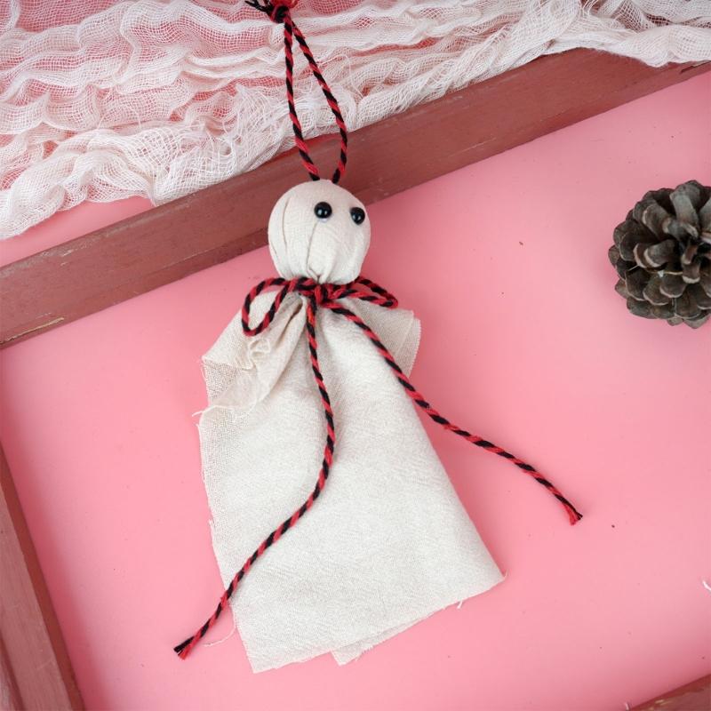 User Friendly Haunting Specters Decorations 12PCS Set With Twines Rope For Scary DIY Halloweens Party Ceiling Doorway Decoration