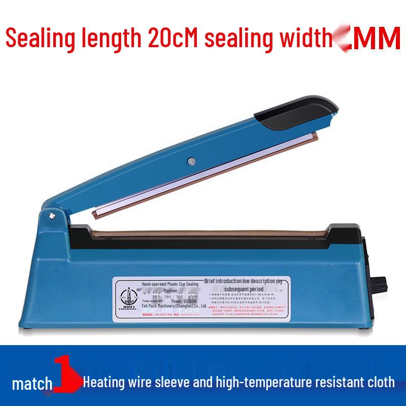 Компактная ручная запайщик-резак для пластиковых пакетов и пленок