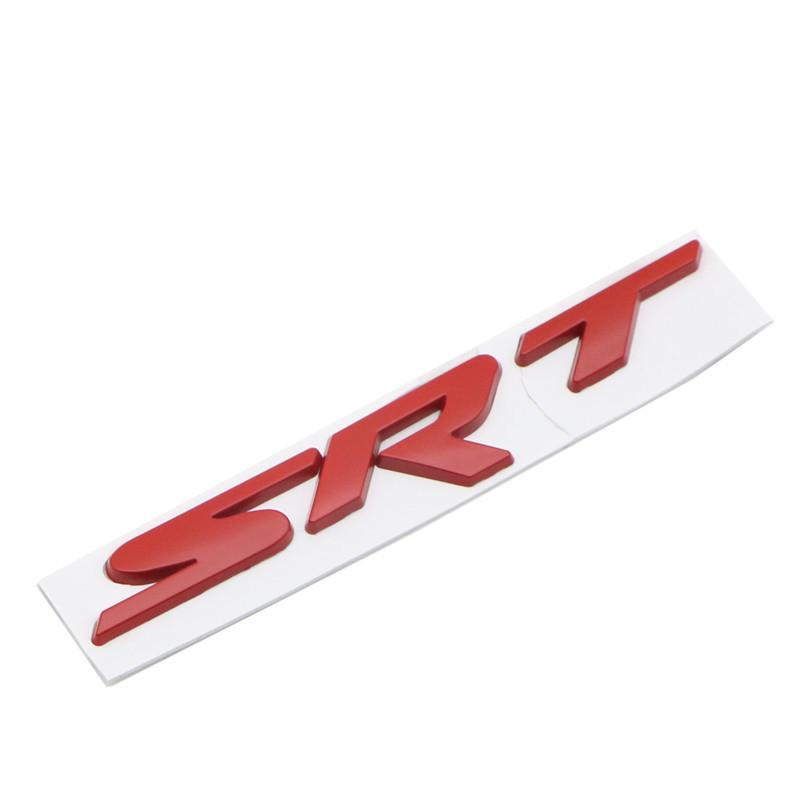 SRT 3D Metal Emblem Sticker for Jeep Grand Cherokee & Dodge