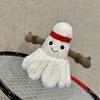 Niedliches und lustiges Sport Badminton Plüschtier Plüsch Dekorative Puppe zum Versenden an Freunde Überraschungsgeschenk Ornamente