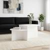 Coffee Table White 100 x 50 x 40 cm Engineered Wood