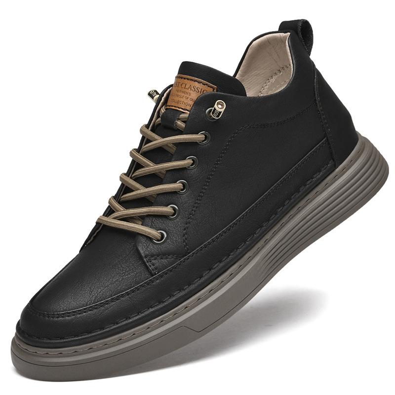 

Мужские маленького размера среднего размера топ с вставками на шнуровке парусиновые туфли невидимая внутренняя высота увеличивающая большой размер повседневная обувь с мелким вырезом кожаные туфли мужские 47