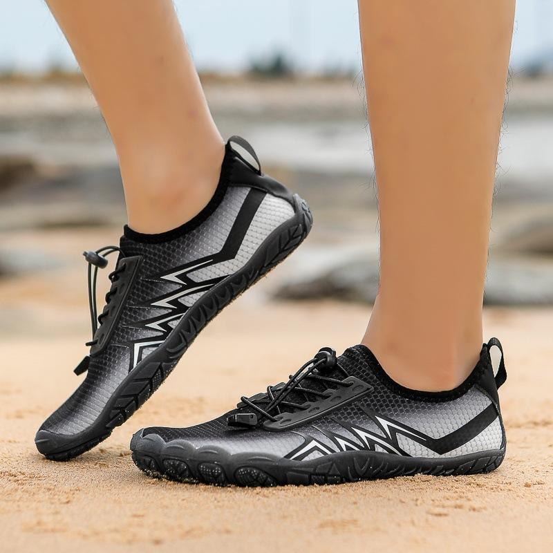 Outdoor beach shoes men's and women's swimming diving wading shoes couple non-slip creek walking shoes five-finger climb