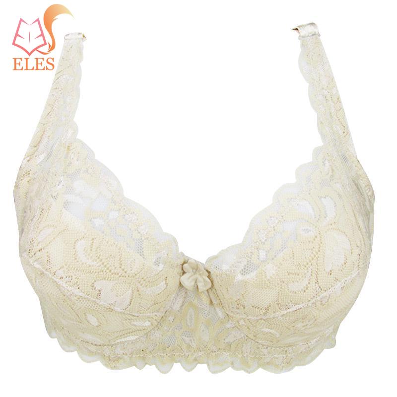 Women's Fashion Sexy Lace Deep V Push Up Shaping Padded Brassiere Bras