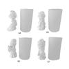 Cute Doll Candle Silicone Mold for Candle Making,Aromatherapy Candle Resin Mould Ornaments Epoxy Resin Casting Mold