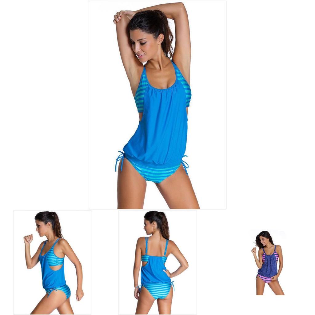Premium Quality Women's Tankini Bikini Set With Push Up Padded Swimsuit For Beach Fun