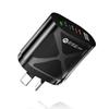 58W Multi-Standard Travel Charger with USB & Dual PD Fast Charging (EU/US/UK/KR/AU)