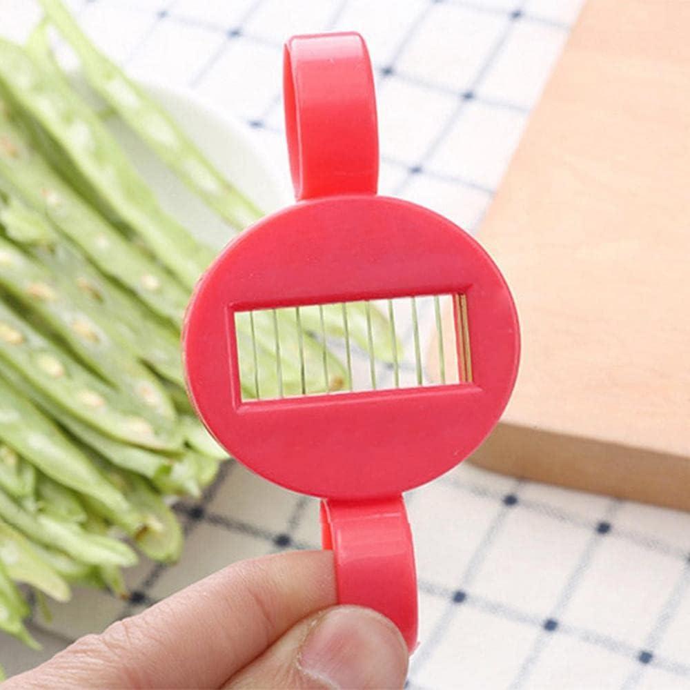 Sharp Bean Pulling Shredder Device Stainless Steel Blade Slicing Knife for Vegetables Wire Drawing Machine Kitchen Cutting Tool