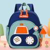 Kids Backpack for Boys Girls Toddler School Kindergarten Cute Construction Truck Car Design Trendy Casual Backpack