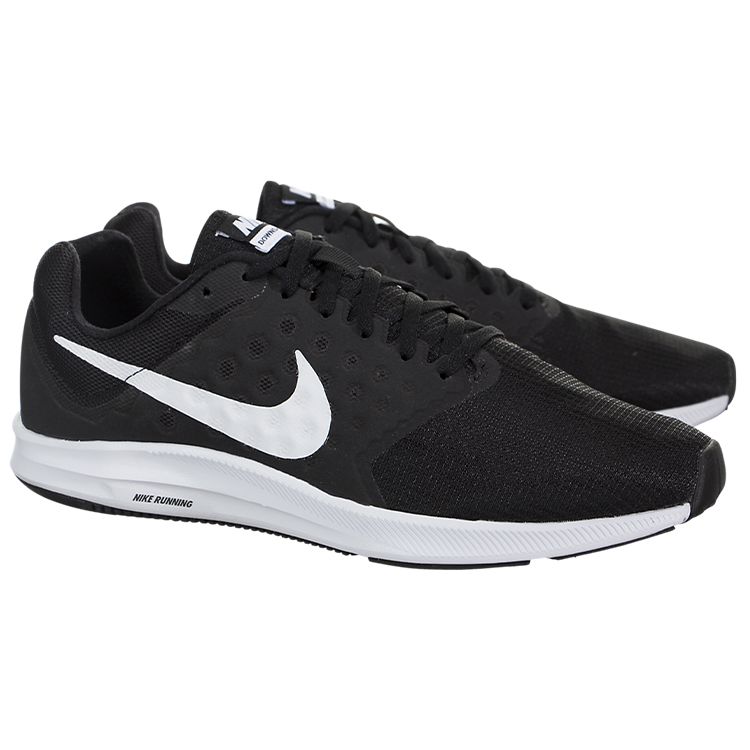 Nike Downshifter 7 Men Sneakers Black Black White 852459-002