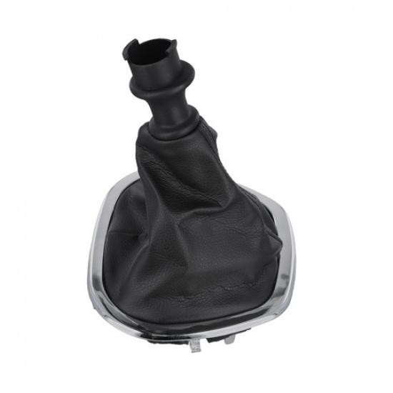 Gear Gaiter Cover For For Renault For For Trafic III 2014  Black Leather