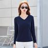 Women's Slim Shirt Korean Fashion Autumn Long Sleeve Women Stay Warm Elegant Pullover Women's Top