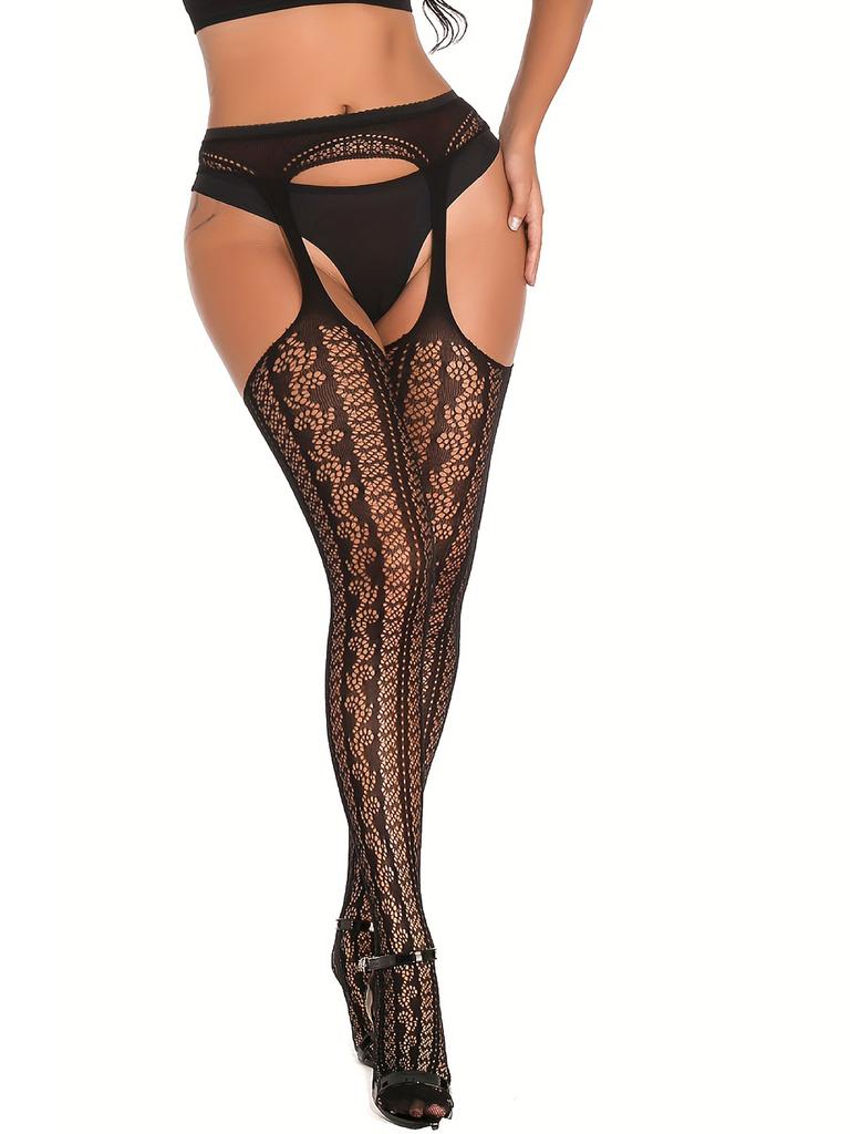 26 Styles Women Sexy Fishnet Pattern Jacquard  Leg Warmers Stockings Pantyhose Tights  Fancy Night Club S Dww19