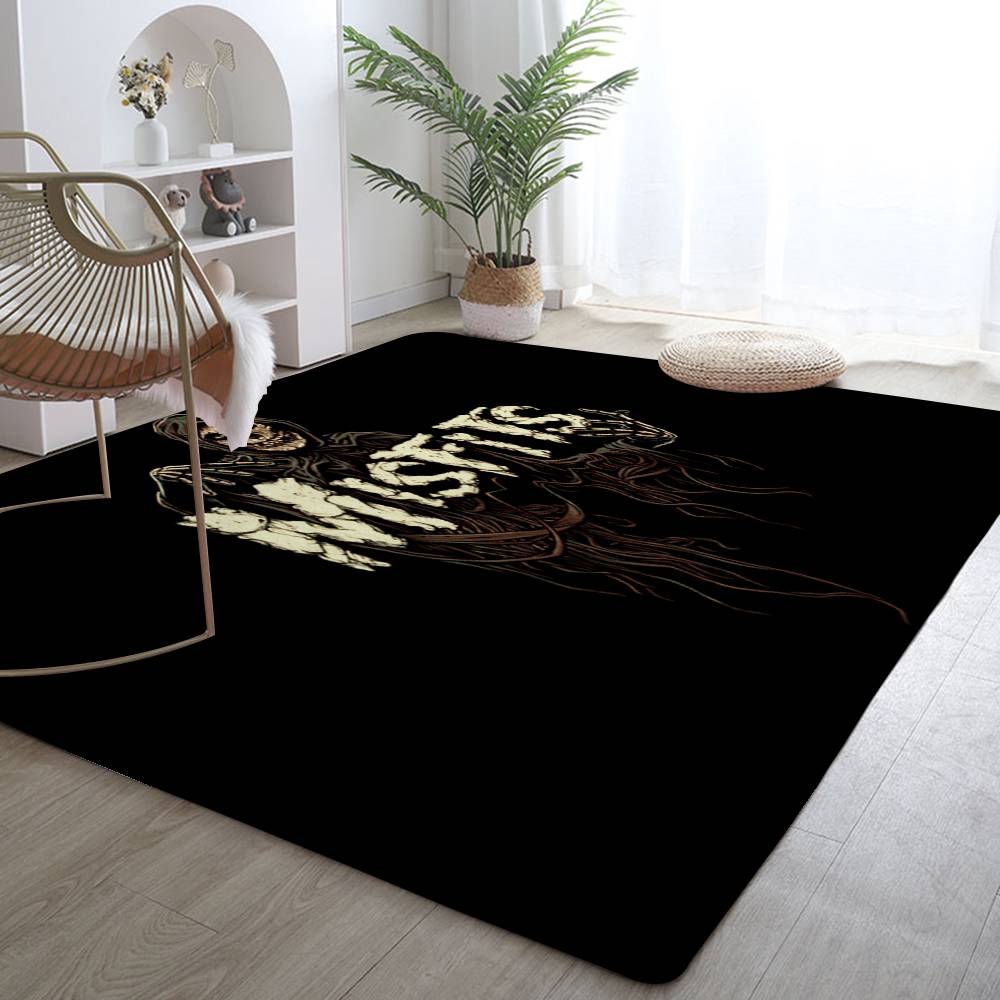 M-Misfits Rockband Fußmatte Wohnzimmerteppich Für Schlafzimmer Willkommensmatte Außenmatte