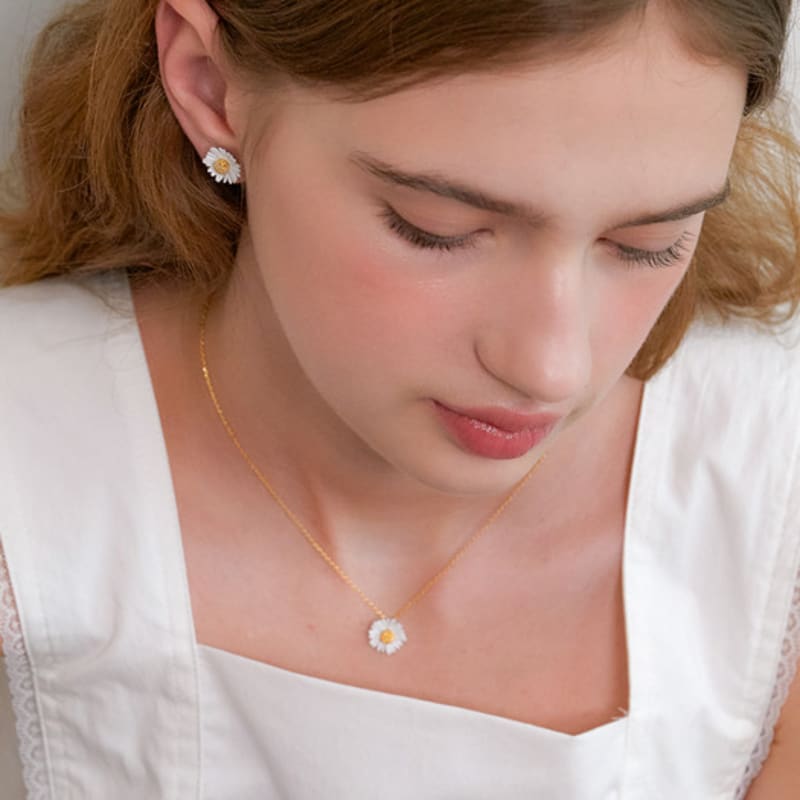 OVLA DAISY FANTASY NECKLACE_2color JN038