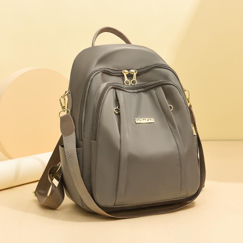 Schoolbag Women's Backpack New Fashion Versatile Trend Large Capacity Korean Version Nylon Travel Backpack Women's School Bag
