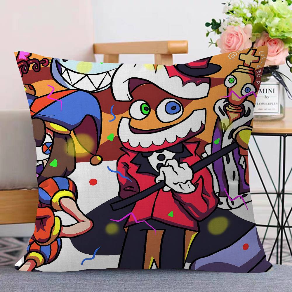 Der Erstaunliche Digitale Zirkus Kissenbezug Kissenhülle Dekokissenbezug Bedruckter Kissenbezug Für Sofa