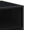 Vidaxl Szafka Pod Tv, Czarna, 180,5X40X46 Cm, Materiał Drewnopochodny
