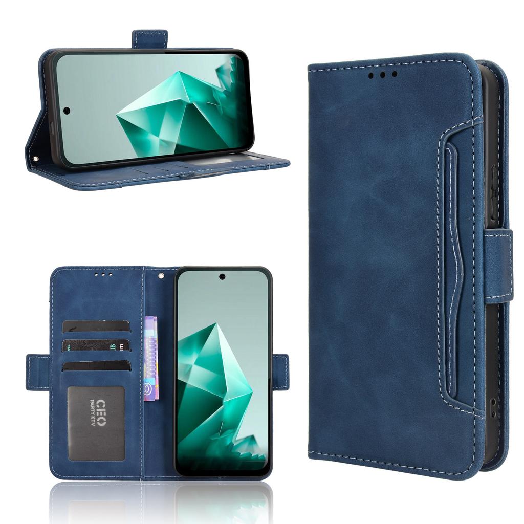 For Infinix Note 50x 5G Leather Case Phone Wallet Cover with Multiple Card Slots