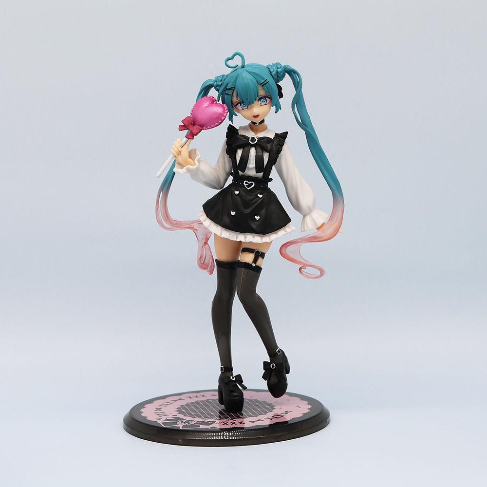 In Stock Hatsune Miku Anime Figure Fashion Subclture Miku Action Figure PVC Collection Model Kawaii Christmas Gift Doll Toy