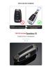 High-End Key Case for 21 Hyundai Models: Fits 2020 Elantra, Reina, ix35 – Unisex Car Key Shell with Buckle
