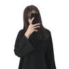 Women Autumn Long Sleeve Loose Fit Solid Color Casual O Neck Top T-Shirt Blouse
