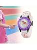 Dreamy Rainbow Unicorn Watch, Durable Material, Birthday Gift, Large Fun Digital Dial, Cultivates Time Awareness,