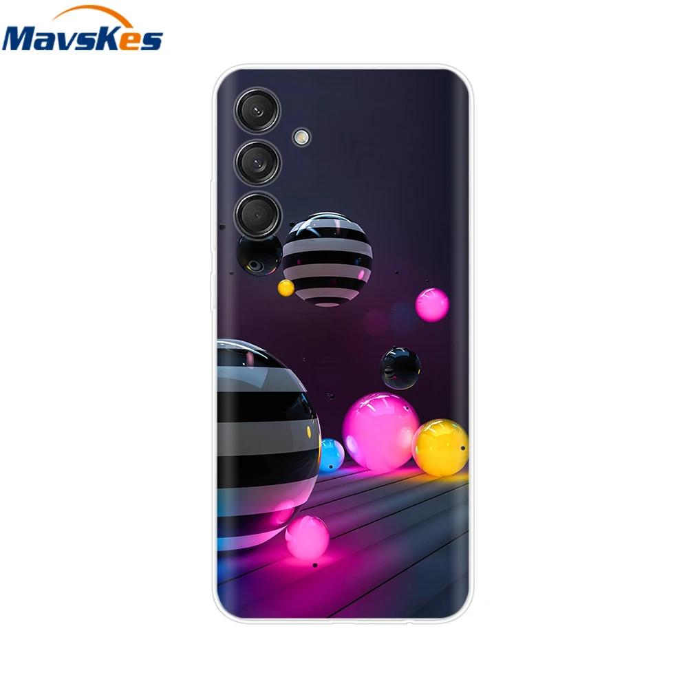 Handytasche Hülle Für Samsung Galaxy M55 C55 5G Weiche Klare Silikon Rückseite Hülle Für Samsung Galaxy M55 C55 5G Hüllen