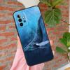 Beautiful Blue Whale Painting Cover For Samsung Galaxy A55 A35 A25 A15 A52 A32 A12 A14 A34 A54 A51 A71 A13 A33 A53 Case