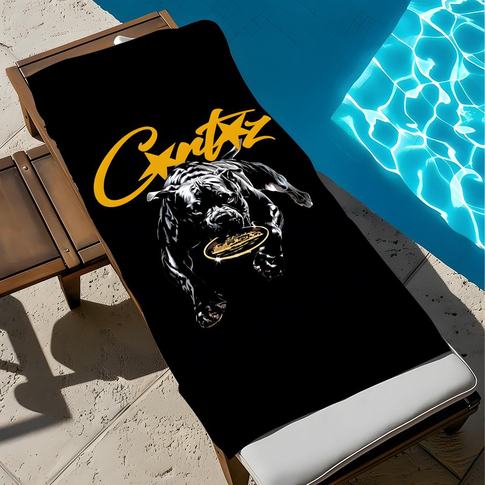 Marke C-Corteizs Handtuch Handtuch Weich Pool Geschenk Für Reise Fitnessstudio Dusche Kühl Camping Schnelltrocknend Sport Großes Strandtuch