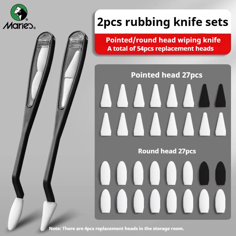 Kunst Skizze Wischmesser Set Waschbarer Pinsel Schwamm Wischer Wiederverwendbare Mixer Werkzeuge für Anfänger Künstler Holzkohle Skizze Zeichenwerkzeuge