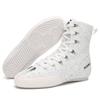 Brand V63 High Tube Boxing Shoes for Children Trainers Sneakers Cow Muscle Fighting Shoe Breathable Wrestling Shoes