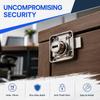 Security Furniture Drawer Lock Zinc Alloy Deadbolt Cabinet Loc Durable Cabinet Door Lock  Closet