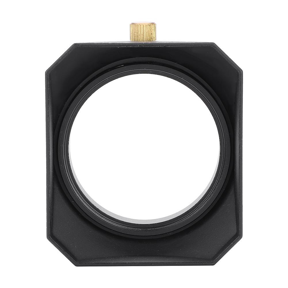 49mm Square Lens Hood Shade for DV Camcorder Digital Video Camera Lens Filter or Barrel Thread
