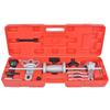 VidaXL Outils de voiture coulissants à 9 voies 17 pcs