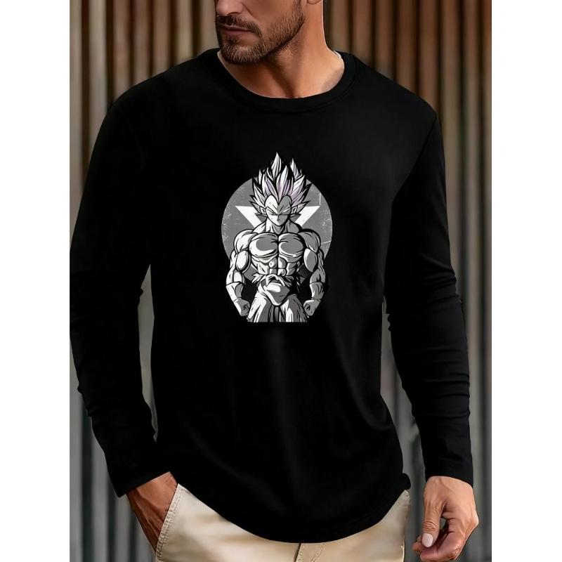 

Dragon Balls Oversized Long Sleeve Tee, Gradient Tie-Dye, Polyester Cotton Mix, Bohemian Casual XXL