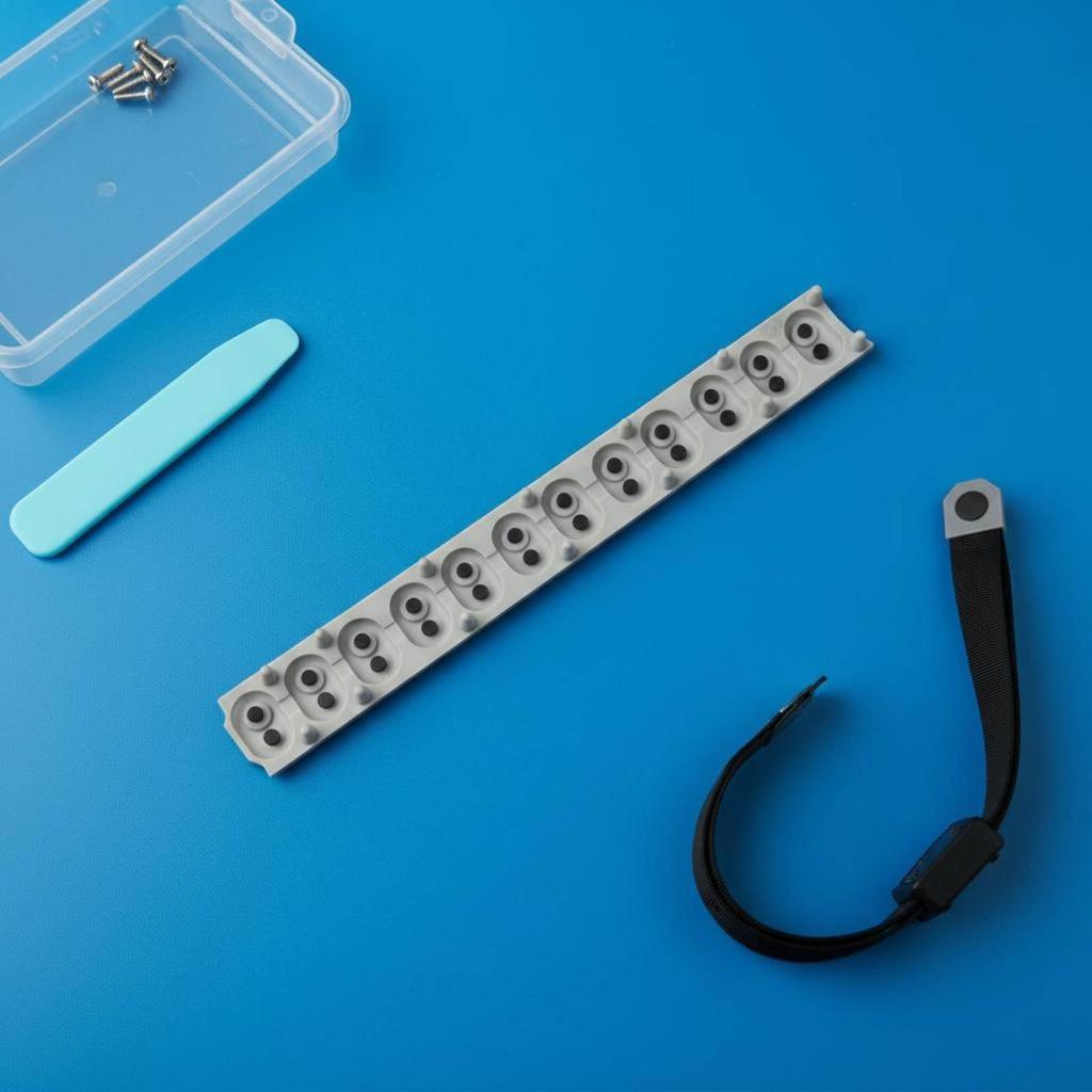 Sensitivity Silicone Connection Pads for Keyboards, Conductive Rubber DIY Enthusiasts.