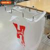 Portable Iron Wire Storage Rack: Camping Table & BBQ Picnic Accessories Rack for Garbage Bags