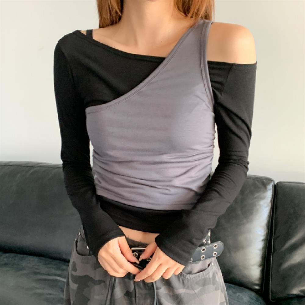 New ArriVals Open Run Women Vintage Scalloped Short SleeVe Knit V Neck