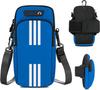 Unisex Sports Fitness Multi-Functional Arm & Wrist Phone Bag for Running & Outdoor Activities