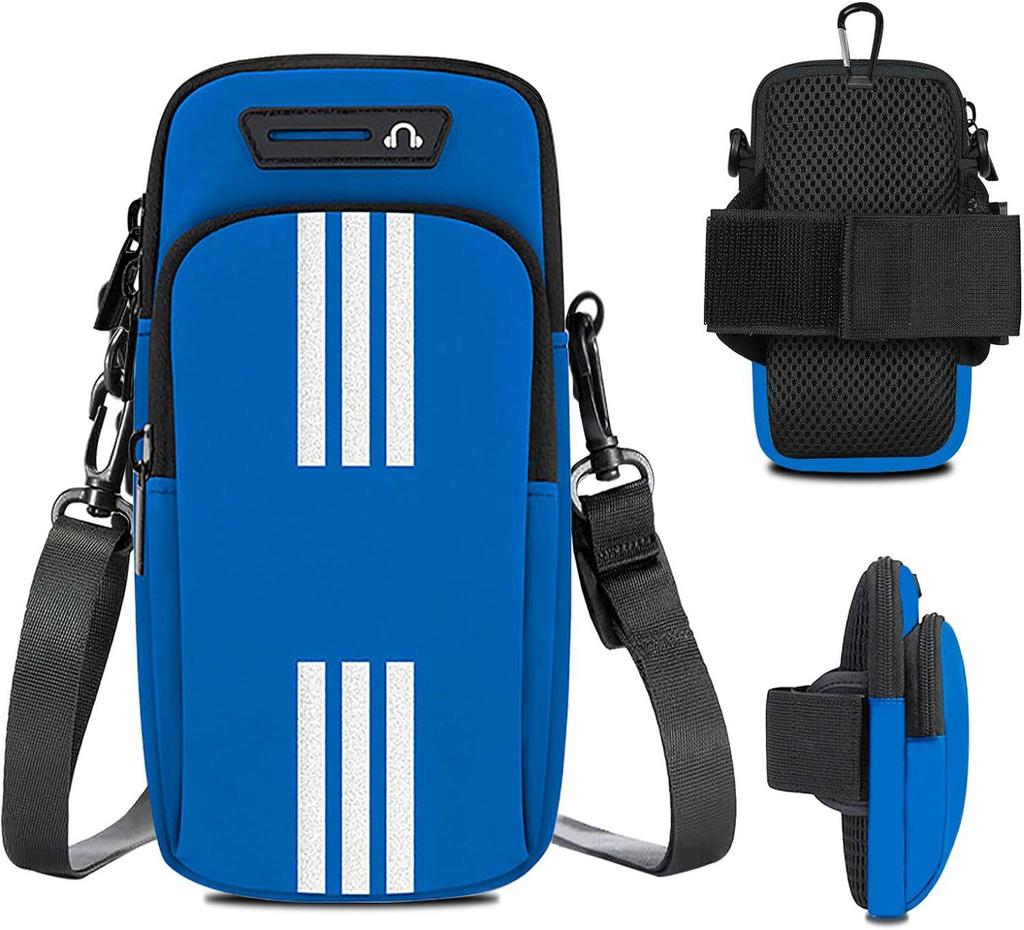 Unisex Sports Fitness Multi-Functional Arm & Wrist Phone Bag for Running & Outdoor Activities