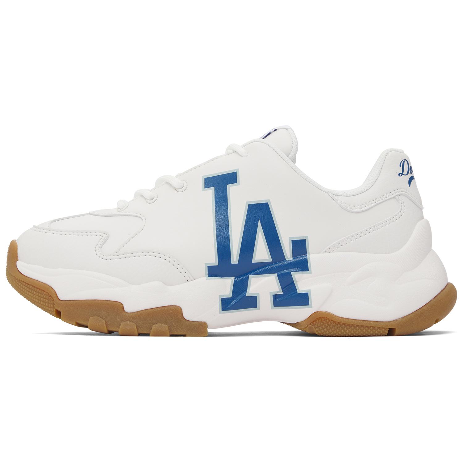 

New MLB Big Ball Chunky Low Top Chunky Sneakers Unisex Ecru 3ASHBCV4N-07WHS 40.5