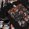 Naruto Itachi Uchiha T-shirt Pain Akatsuki Horror Anime Gift Shirt All Size