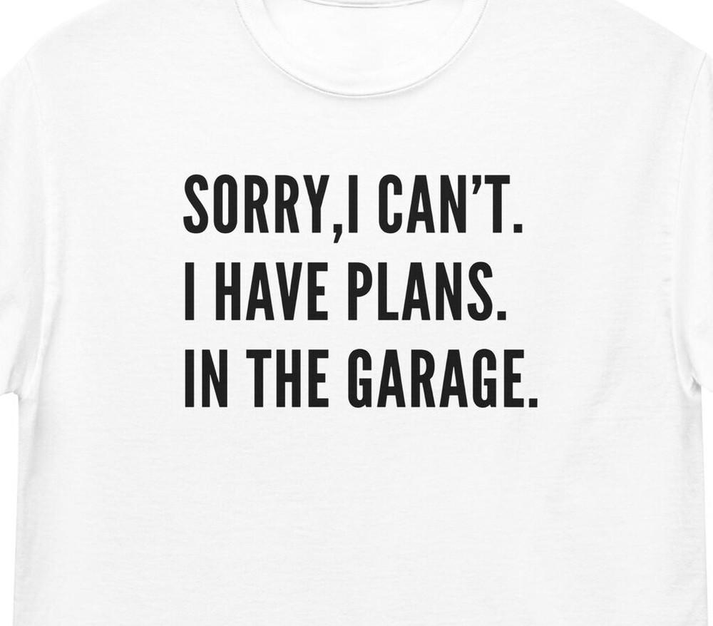 Funny Car Enthusiast T-Shirt, Mechanic Tee, Handyman Shirt, Mens Gift Unisex T-Shirt XL