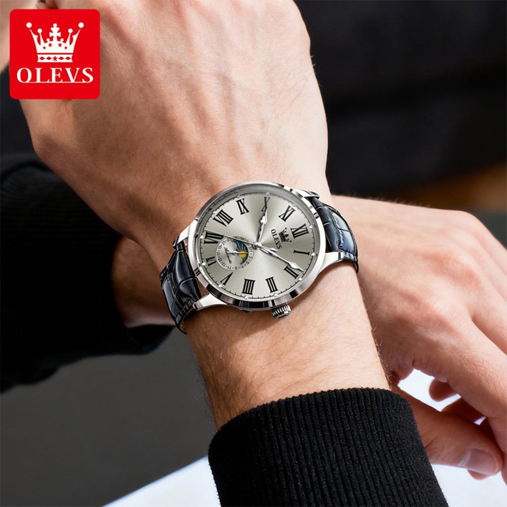 OLEVS 7118 High Quality  Men Watch Luxury Oem Custom Logo Automatic Sports Fashion Luxury Brand Mechanical Watch for Man