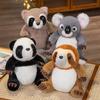 Weiche und kuschelige Panda-, Koala-, Waschbär- und Faultier-Plüschtiere für Mädchen Perfektes Geschenk!
